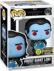 Pop Marvel: The Infinity Saga Bobble-head Figure - Frost Giant Loki Glow In The Dark