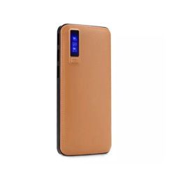 Portable Mobile Leather Power Bank With LED Display