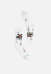 The One With The Diner Socks - White