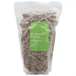 Dry Roasted Almonds 1KG