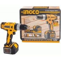 Ingco 18v cordless online drill price