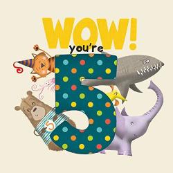 Wow You're Five Birthday Book By Lucy Tapper