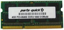 4GB Memory For Sony Vaio VPCEA35FL DDR3 PC3-8500 1066MHZ RAM Parts-quick Brand