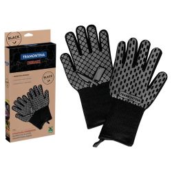 Tramontina 2 Piece Barbecue Black Gloves