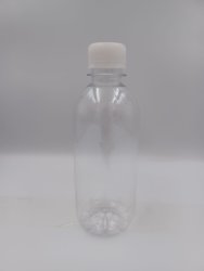330ML Plastic Boston Water Bottle - With Cap