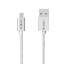 Orico Micro USB Charge Sync Cable - Silver