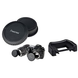 18MM Eyecup+rear Lens Cover Cap+camera Body Cap For Canon Eos 500D 50D 550D 5D