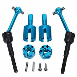 Camisin Aluminum Alloy Universal Gearbox Cup Joint Swing Shaft Set For 1 10 Rc Car TT-01 TT01 TT-02 TT02 Upgrade Parts