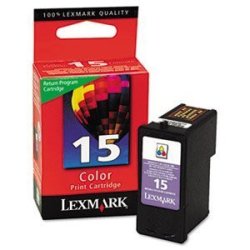 Lexmark Genuine Brand Name Oem 18C2110 No. 15 Color Inkjet Cartridge Return Program 150 Yld For X2600 X2650 X2670 Z2300 Z2320 Printers