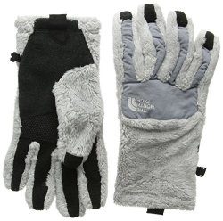 The North Face Women's Women's Denali Thermal Etip Glove Lunar Ice Grey Md