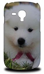 Samoyed Dog 5 Hard Phone Case Cover For Samsung Galaxy S 3 Mini iii MINI