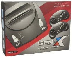 Retro-bit Gen X Hybrid Twin Console For Nes And Genesis Games