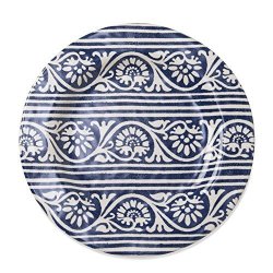 Tag - Artisan Melamine Salad Plate Durable Bpa-free And Great For Outdoor Or Casual Meals Blue Set Of 4