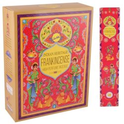 Indian Hertage Frankincense High Perfume Incense Sticks - 12 X 15G Box