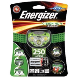 Energizer 350LUM Vision HD Plus Headlight Green - E300280600