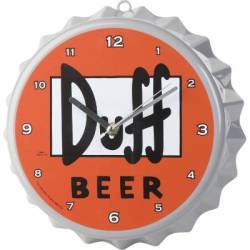 The Simpsons Duff Beer Wall Clock