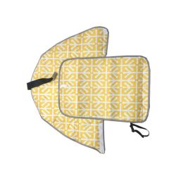 Portable Baby Infant Nappy Diaper Changing Clutch Mat - Yellow