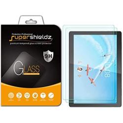 2 Pack Supershieldz For Lenovo Tab M10 Smart Tab M10 10.1 Inch Screen Protector Tempered Glass Anti Scratch Bubble Free