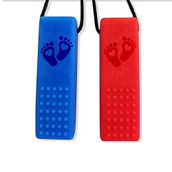 Chew-eez Chewable Sensory Necklace For Teething Autism Adhd Sph Special Needs Chewing Oral Teething Toy