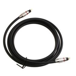 2M 6.5FT Digital Audio Optical Fiber Toslink Cable