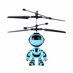 REDMOON0204 Child And Child Intelligence Train Induction Drone Toy Robot Pony Flying Helicopter Robot