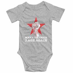 Make America Rage Again Newborn Baby Bodysuits Short-sleeve Romper Girls
