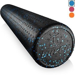Luxfit Foam Roller Speckled Foam Rollers For Muscles '3 Year Warranty' High Density Foam Roller For Physical Therapy Exercise Deep Tissue Muscle Massage Myofacial