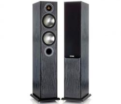 Monitor Audio Bronze 5 Floorstanding Speakers - Pair - Black Oak