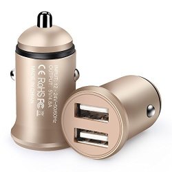 Car Charger Kakaly Quick Charge 2.0 4.8A Dual Smart USB Ports 24W Fast Car Charger Power Adapter For Samsung Galaxy S9 S8 Plus Note