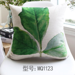 Tropical Leaves Green Country Decor Cushion Cover - 6