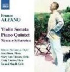 Franco Alfano: Violin Sonata piano Quintet Cd