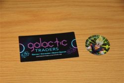 Galactic 2004 Dragon Ball Z No. 86 Super Saiyan Vegito Simba Metal Tazo Traders