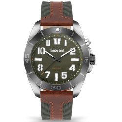 Timberland Warrick 3 Hands Leather Strap