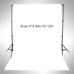 3 3.6m 10 12ft Photography Screen Backdrop Muslin Cotton Video Photo Lighting Studio Backgroun
