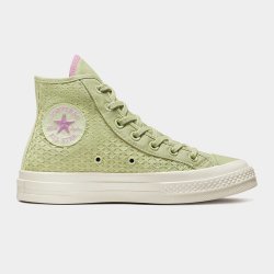 Converse Women's Chuck 70 Summer Jacquard Olive Green Sneaker