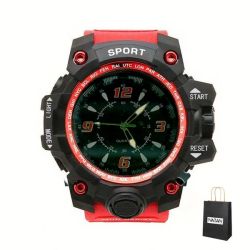 Stylish Outdoor Sports Watch For Men + Natan Gift Bag
