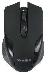 Weib - Wireless Mouse Black Or Maroon Similar To Photo