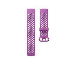 Fitbit Charge 3 Accessory Band Official Fitbit Product Sport Berry Large