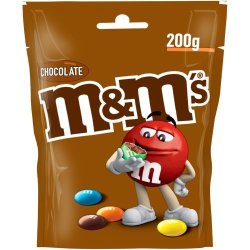 Mars M&m's Coated Candy Chocolate Bag 200G