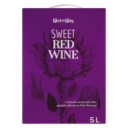 Sweet Red Wine 4 X 5L