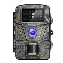 Victure Trail Game Camera Night Vision Motion Activated Hunting Cam 12MP 1080P 2.4 Lcd Waterproof Wildlife Camera For Outdoor Surveillance