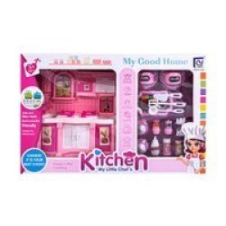 Kids Toy - Kitchen Set - Bpa-free Plastic - Pink - 2 Pack