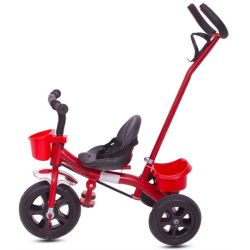 Kid's Baby Tricycle Trike With Parental Adjust Push Handle