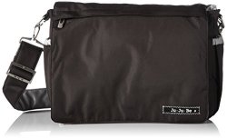 Jujube Better Be Messenger Diaper Bag Classic Collection - Black silver