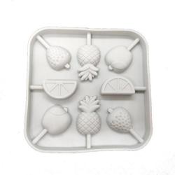 4AKID Small Silicone Lollipop Moulds - Fruit