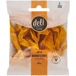 Deli Mango Strips 100G