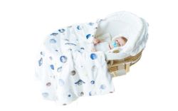 Baby Muslin Winter Wrap Blankets - Space Muslin Wrap Blanket