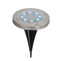 Eurolux Solar Stainlesss Steel Deck Light