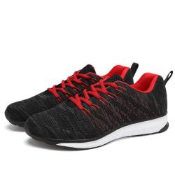 Sollomensi Men Running Shoes Ultra-light Athletic Sport Male Shoe - 1718RED 7