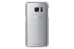 Samsung Galaxy S7 Case Clear Protective Cover - Silver Not For S7 Edge